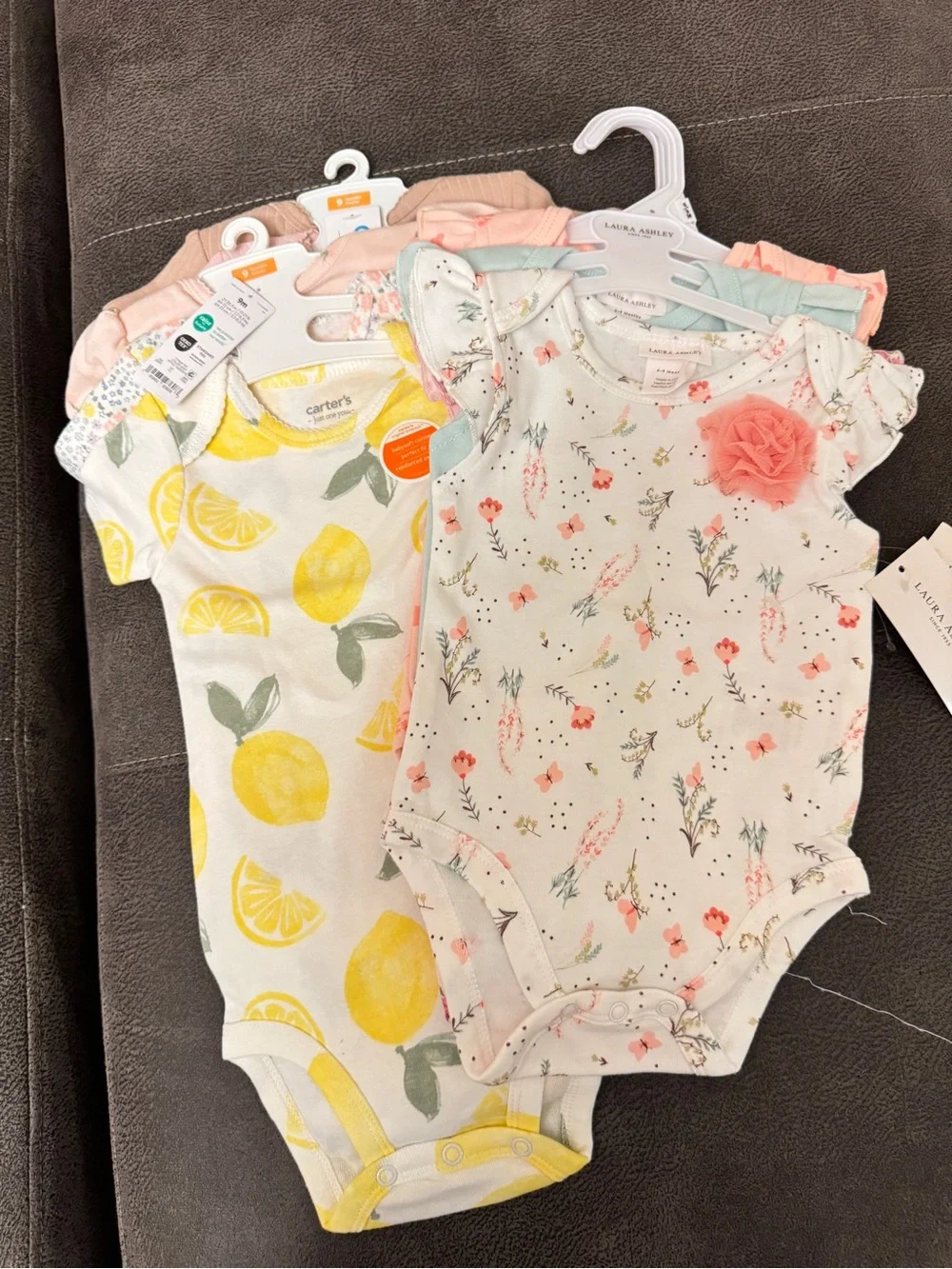 Bundle 6/9 & 9m One-Piece Bodysuits -